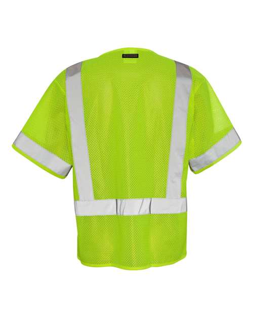 Unisex Class 3 Economy Vest – Back