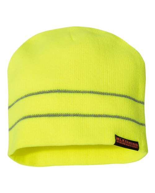 High Viz Reflective Beanie – Front