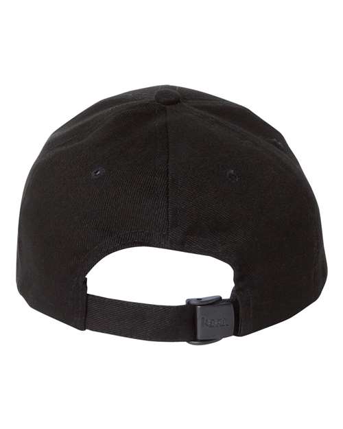 Solid Crown with Camo Bill Cap – Back