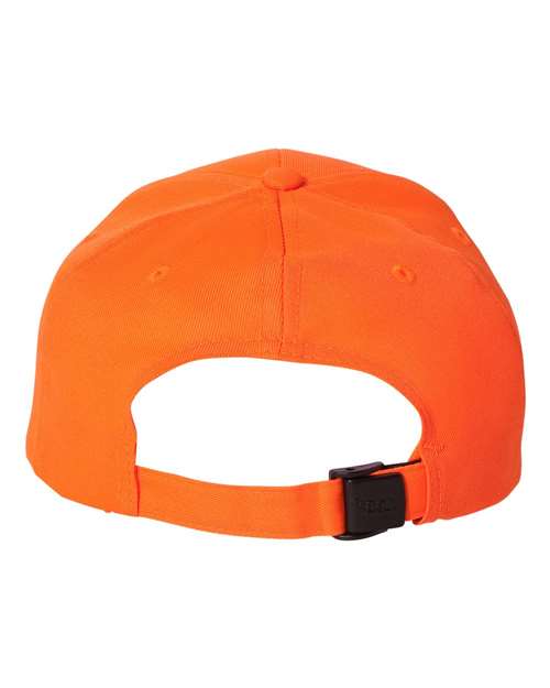 Solid Crown with Camo Bill Cap – Back