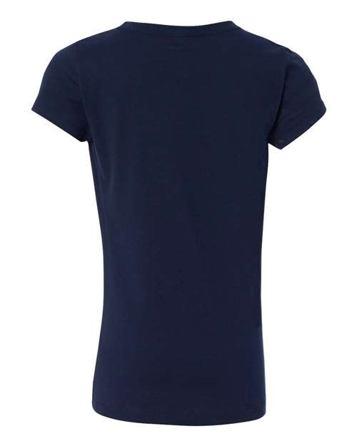 Girls’ Cotton Princess Tee – Back