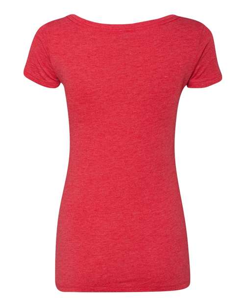 Women’s Triblend Scoop Neck T-Shirt – Back