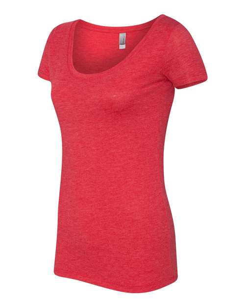 Women’s Triblend Scoop Neck T-Shirt – Side