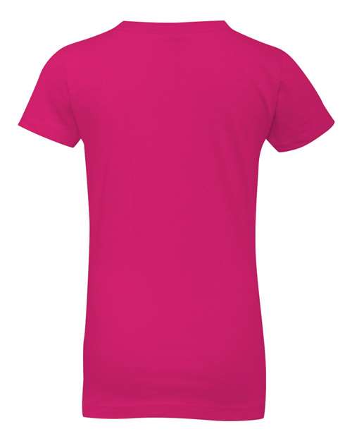 Girls’ Cotton Princess T-Shirt – Back