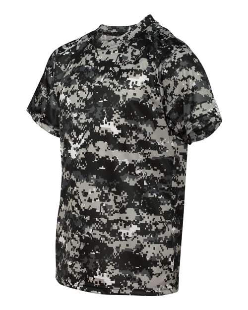 Youth Digital Camo T-Shirt – Side