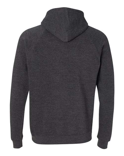 Unisex Special Blend Raglan Hooded Sweatshirt – Back