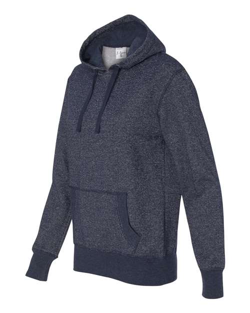 Women’s Glitter French Terry Hooded Sweatshirt – Side