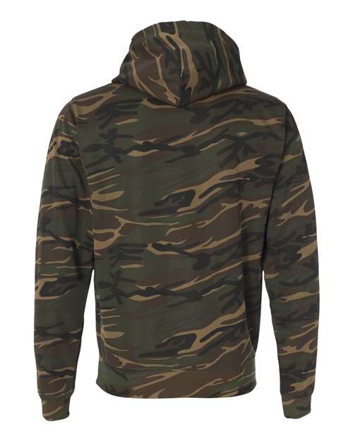 Men's Polyester Tailgate Hooded Sweatshirt – Back