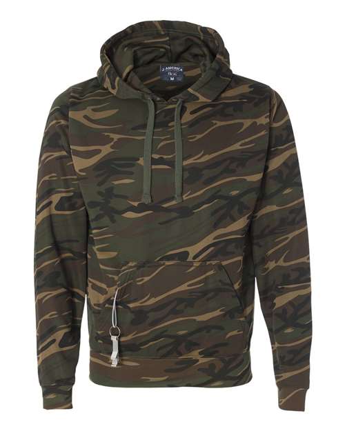 Men's Polyester Tailgate Hooded Sweatshirt – Front