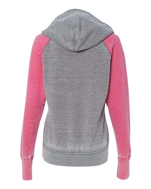 Women's Zen Fleece Raglan Hooded Sweatshirt – Back