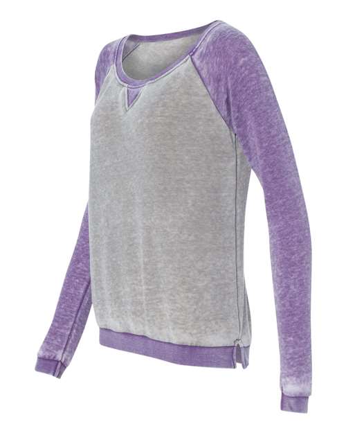 Women’s Zen Fleece Raglan Sweatshirt – Side