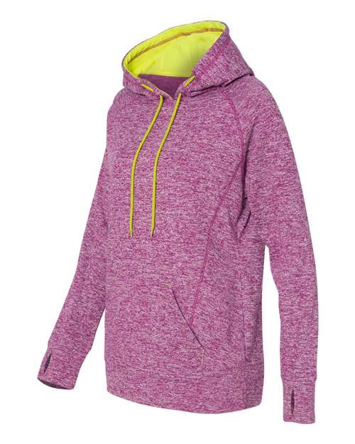 Women’s Cosmic Fleece Hooded Sweatshirt – Side