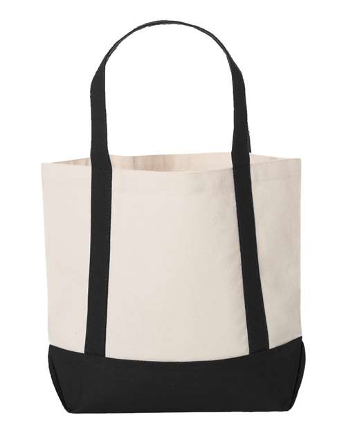 Seaside Boater Tote – Back