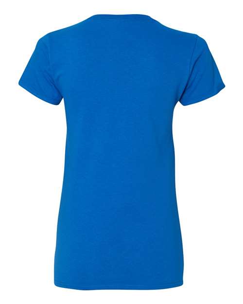 Women's Heavy Cotton™ V-Neck T-Shirt – Back