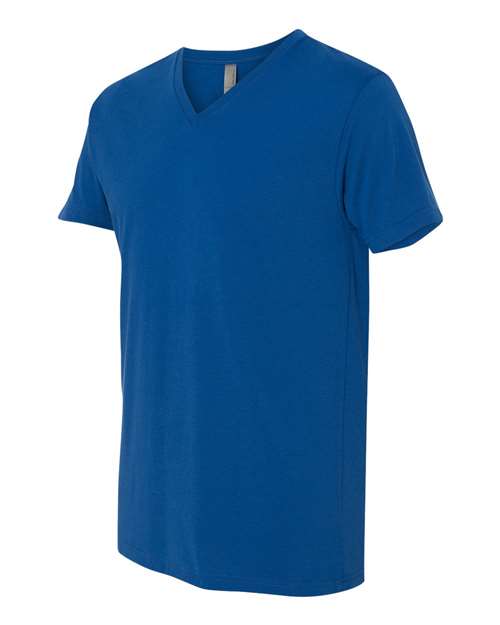 Unisex Sueded V-Neck T-Shirt – Side