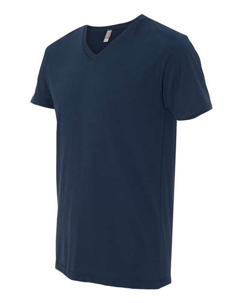 Unisex Sueded V-Neck Tee – Side
