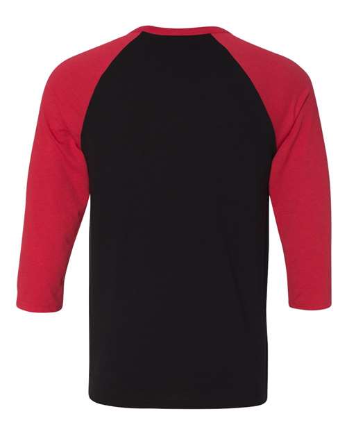 Unisex Three-Quarter Sleeve Baseball Tee – Back