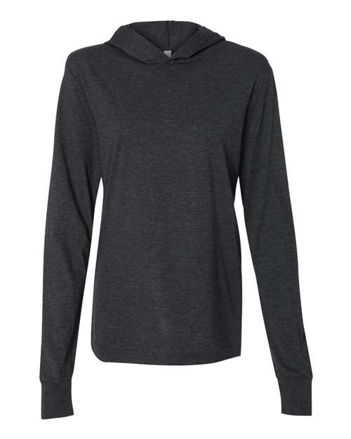Unisex Jersey Hooded Long Sleeve Tee – Front