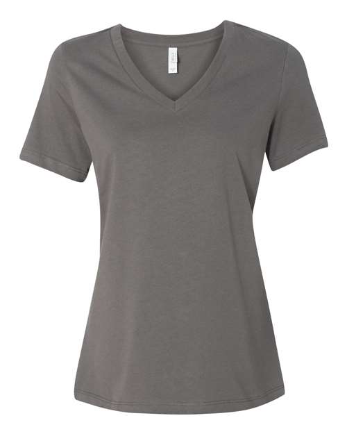 Women’s Relaxed Jersey V-Neck Tee – Front