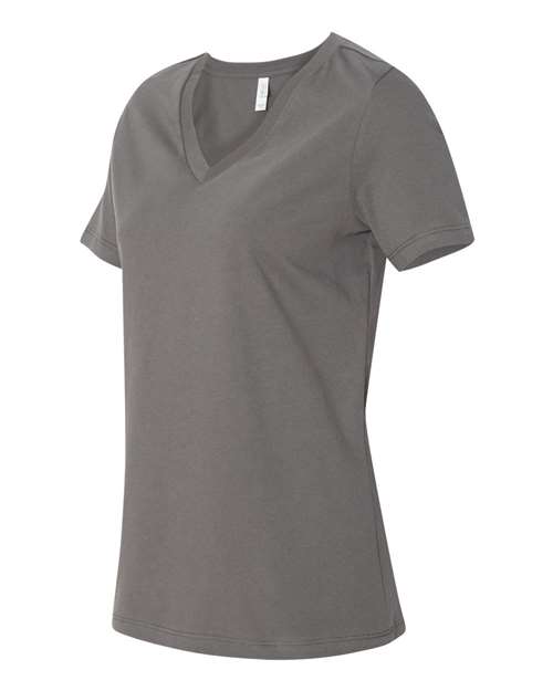 Women’s Relaxed Jersey V-Neck Tee – Side