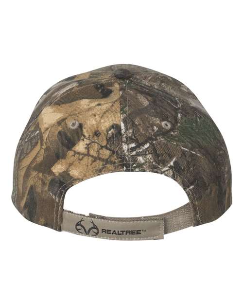 Licensed Camo Hook-and-Loop Cap – Back