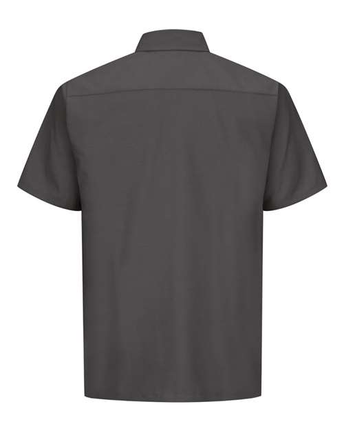 Men's Ripstop Short Sleeve Work Shirt – Back