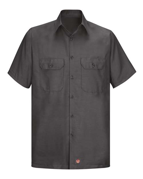 Men's Ripstop Short Sleeve Work Shirt
