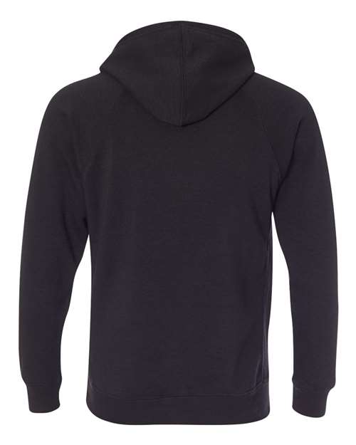 Unisex Special Blend Raglan Hooded Sweatshirt – Back