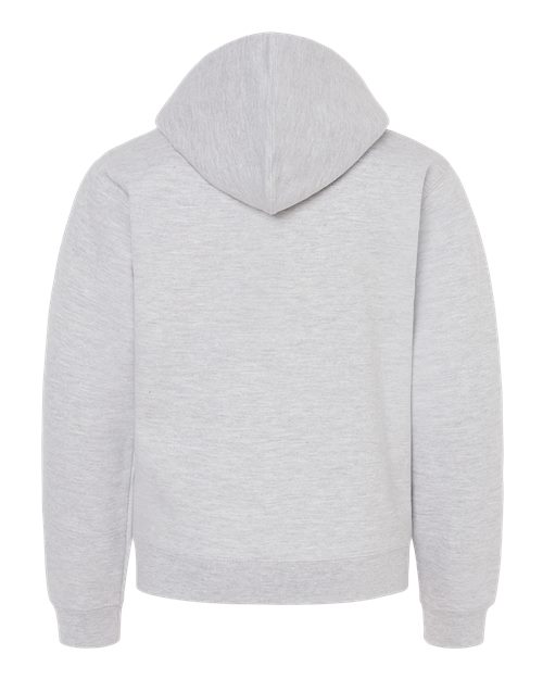 Youth Midweight Full-Zip Hooded Sweatshirt – Back