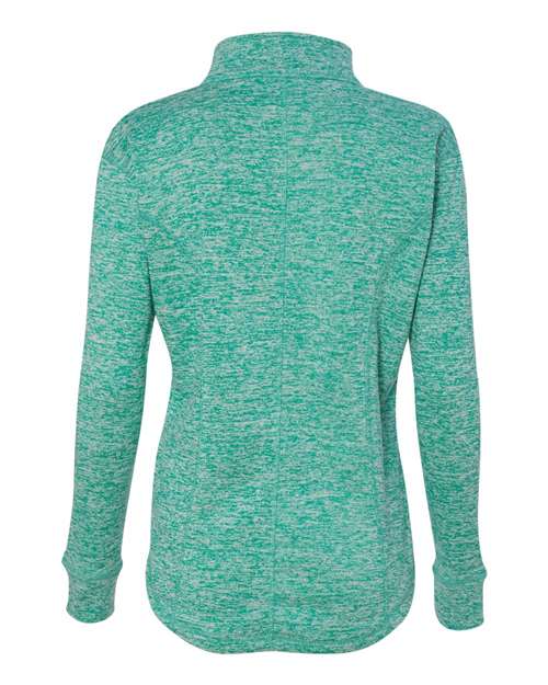 Women's Cosmic Fleece Quarter-Zip Pullover – Back