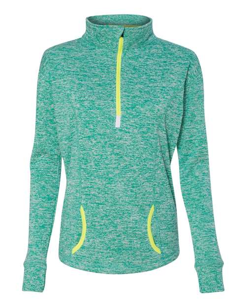 Women's Cosmic Fleece Quarter-Zip Pullover – Front
