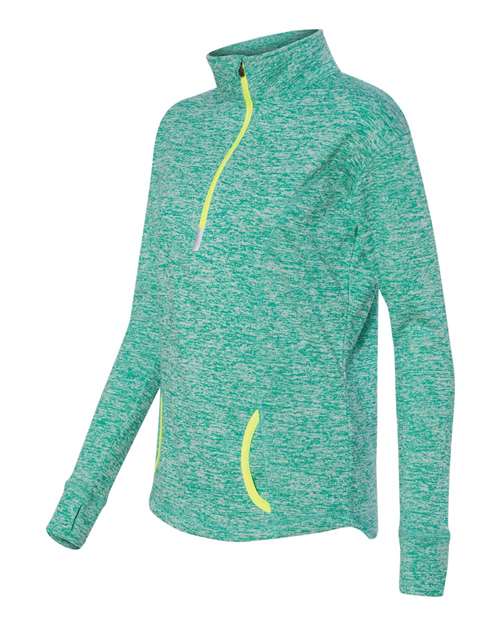 Women's Cosmic Fleece Quarter-Zip Pullover – Side
