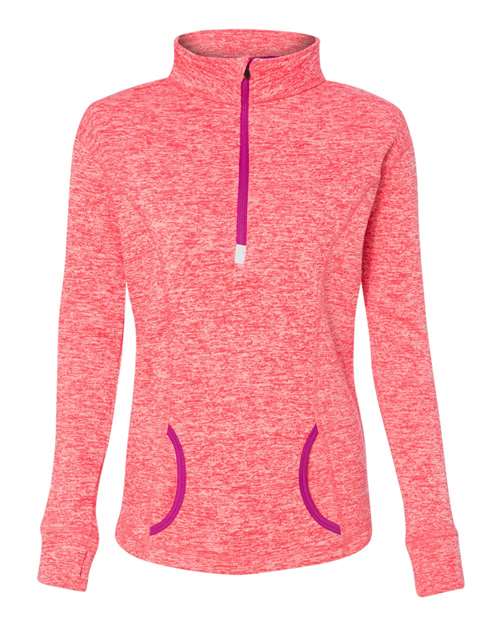 Women's Cosmic Fleece Quarter-Zip Pullover – Front