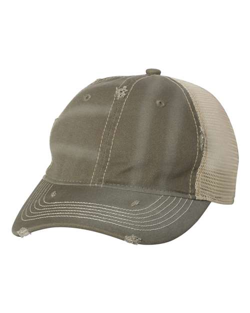 Bounty Dirty-Washed Mesh-Back Cap – Front