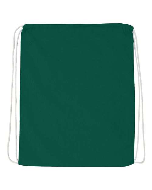 Economical Cotton Drawstring Bag – Back