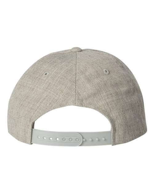 Premium Five-Panel Snapback Cap – Back