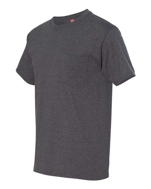 Unisex Beefy-T® Pocket T-Shirt – Side