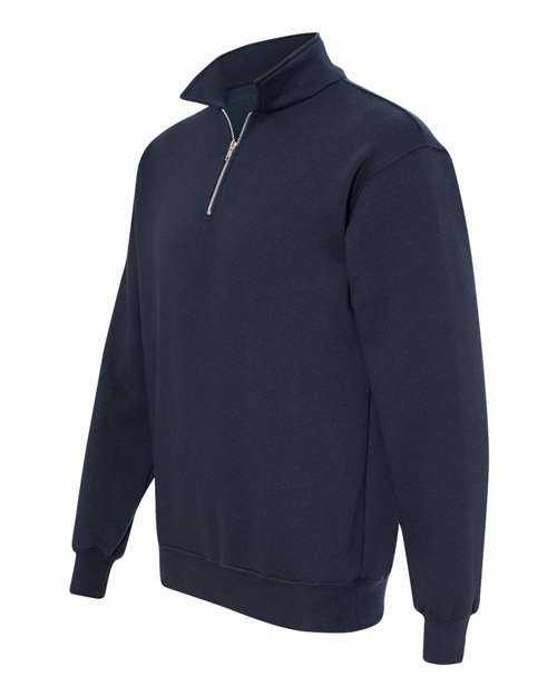 Unisex USA-Made Quarter-Zip Sweatshirt – Side