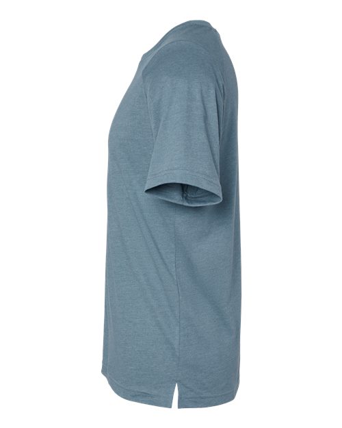 Men's Heather CVC Raglan Tee – Detail