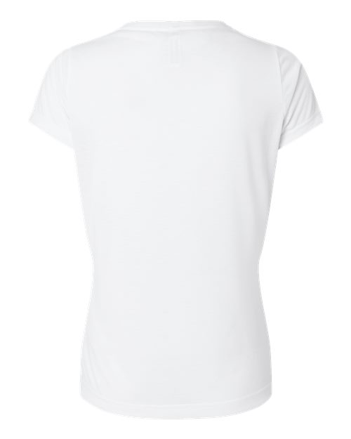 Women's Polyester Sublimation V-Neck Tee – Back