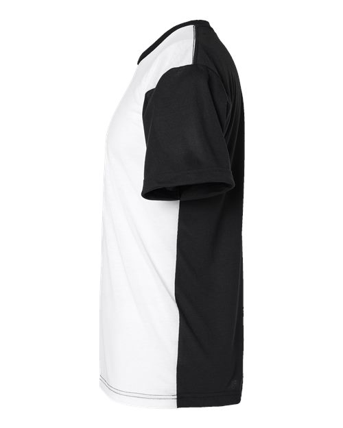 Men's Blackout Polyester Sublimation Tee – Detail