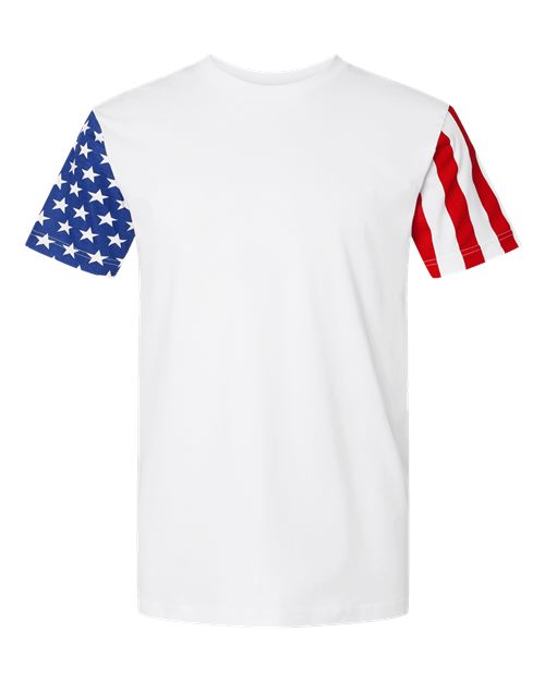 Unisex Stars & Stripes Tee – Front