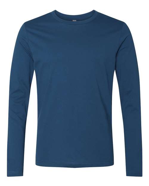 Unisex Cotton Long Sleeve Tee – Front