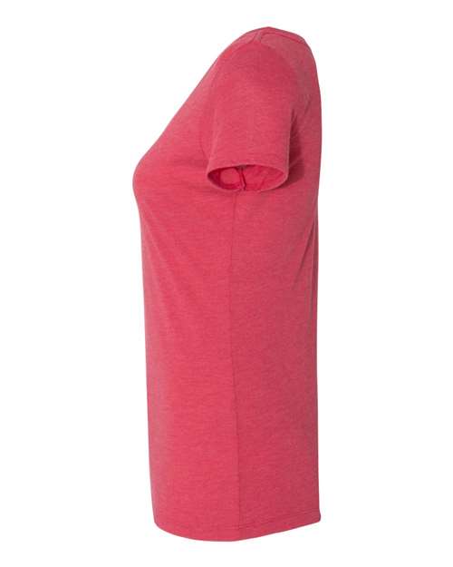 Women’s Triblend Scoop Neck Tee – Detail