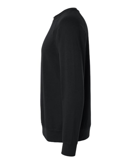 Unisex Laguna Raglan Crewneck Sweatshirt – Detail