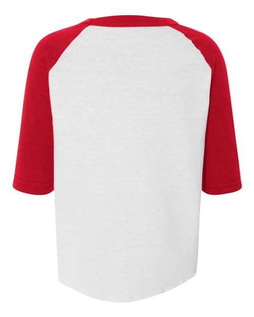 Toddler Three-Quarter Sleeve Baseball Jersey – Back