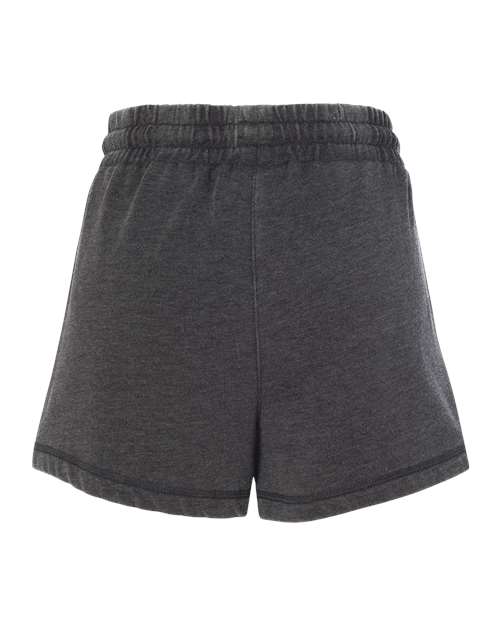 Women’s Enzyme-Washed Rally Shorts – Back