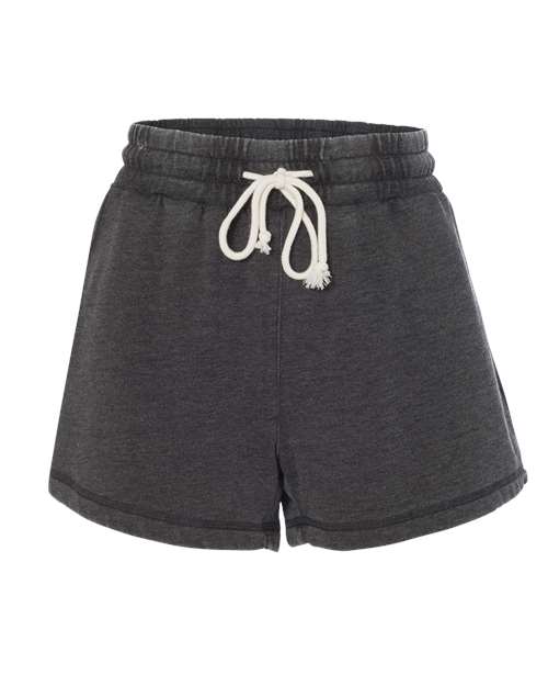 Women’s Enzyme-Washed Rally Shorts – Front