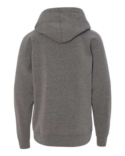 Youth Lightweight Special Blend Raglan Hooded Sweatshirt – Back