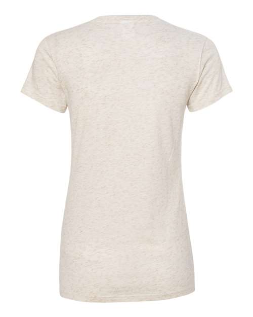 Women’s Glitter V-Neck T-Shirt – Back